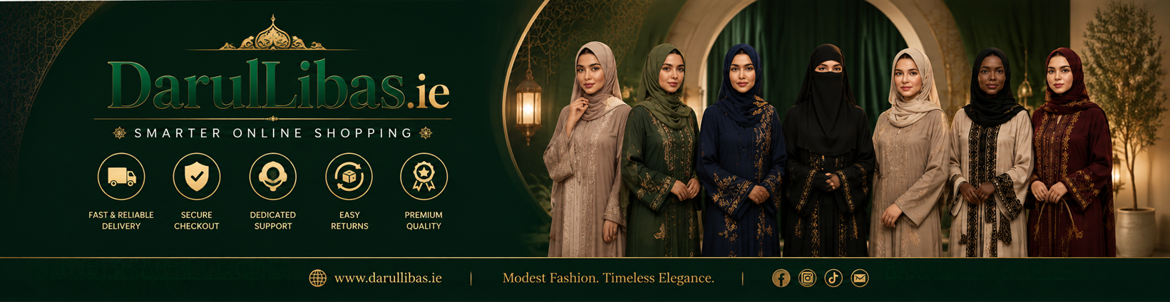 DarulHijab Premium Hijab, Abaya and Accessories