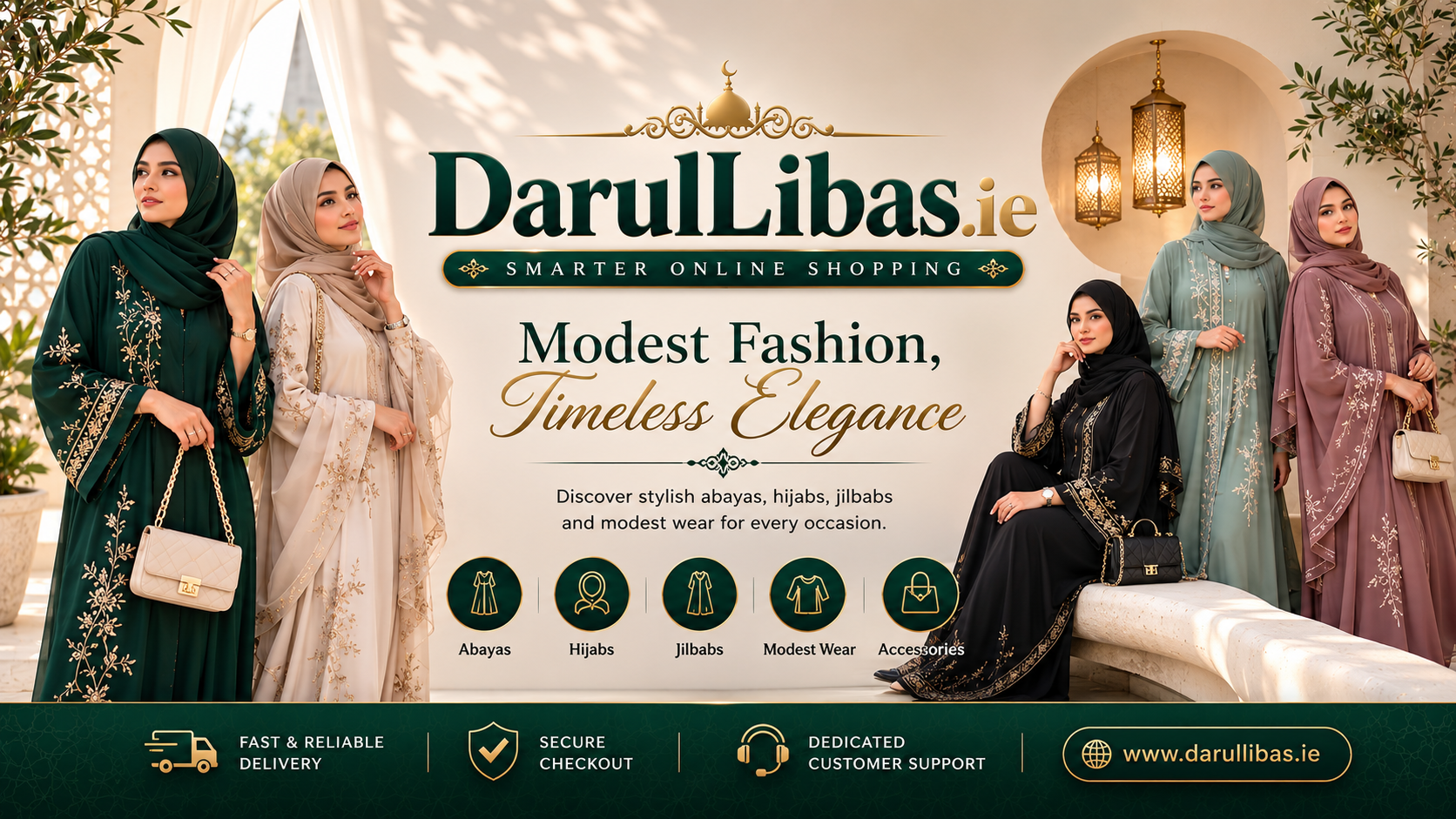 DarulHijab Ireland – Premium Islamic Abayas, Hijabs and Modest Fashion